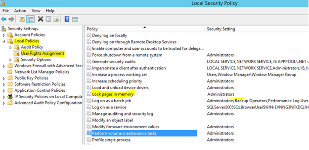 MSSQL Server Configuration Standards – IT-Noesis